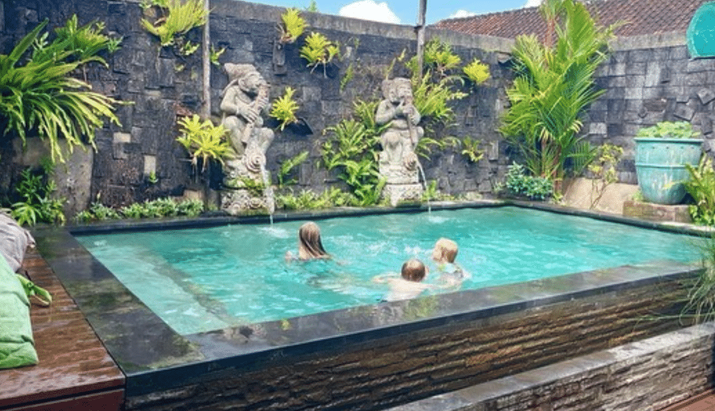Sanur villa and pool