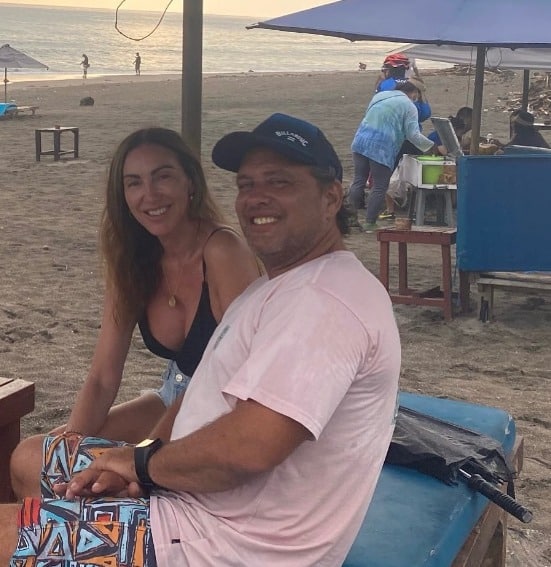 Expats on beach in Canggu